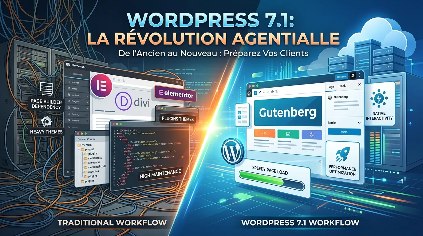 WordPress 7.1 : Comparatif des workflows pour agences web